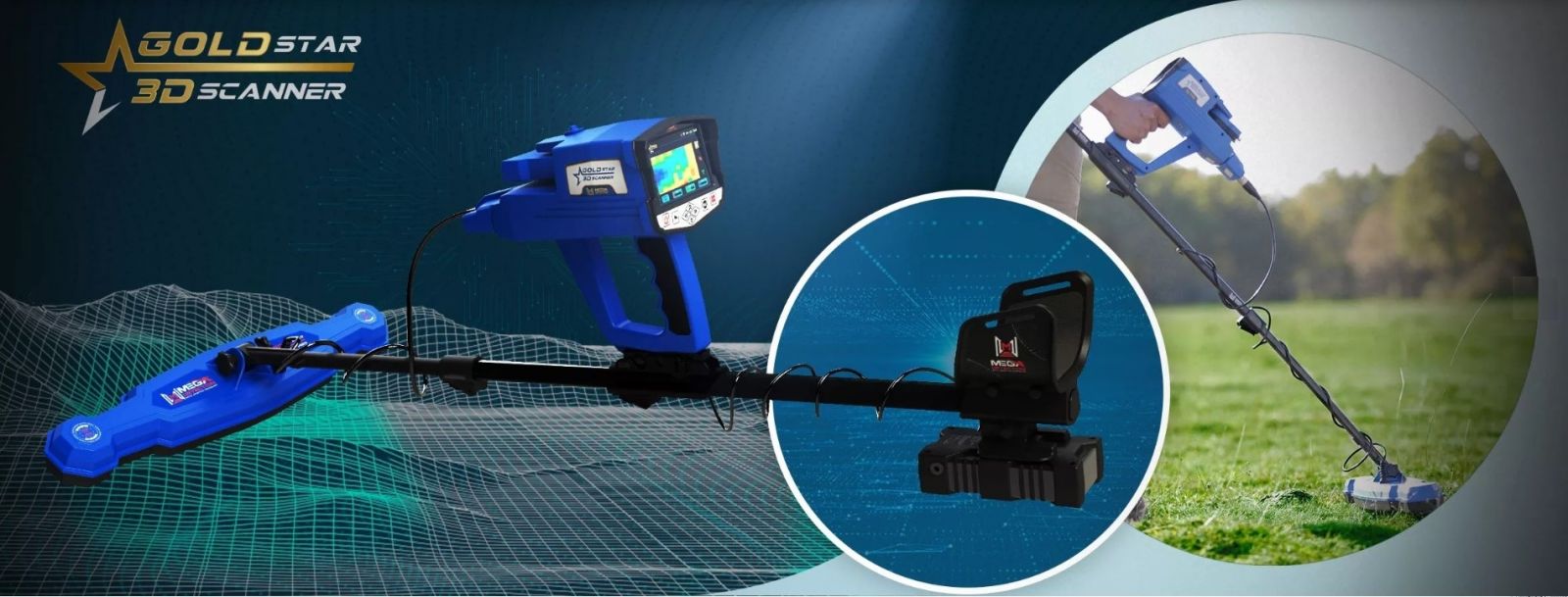 MEGE LOCATOR detecteur d'or long range